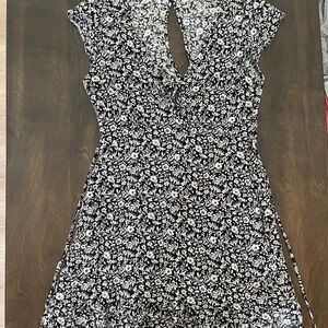 Abercrombie & Fitch Tie Mini Dress